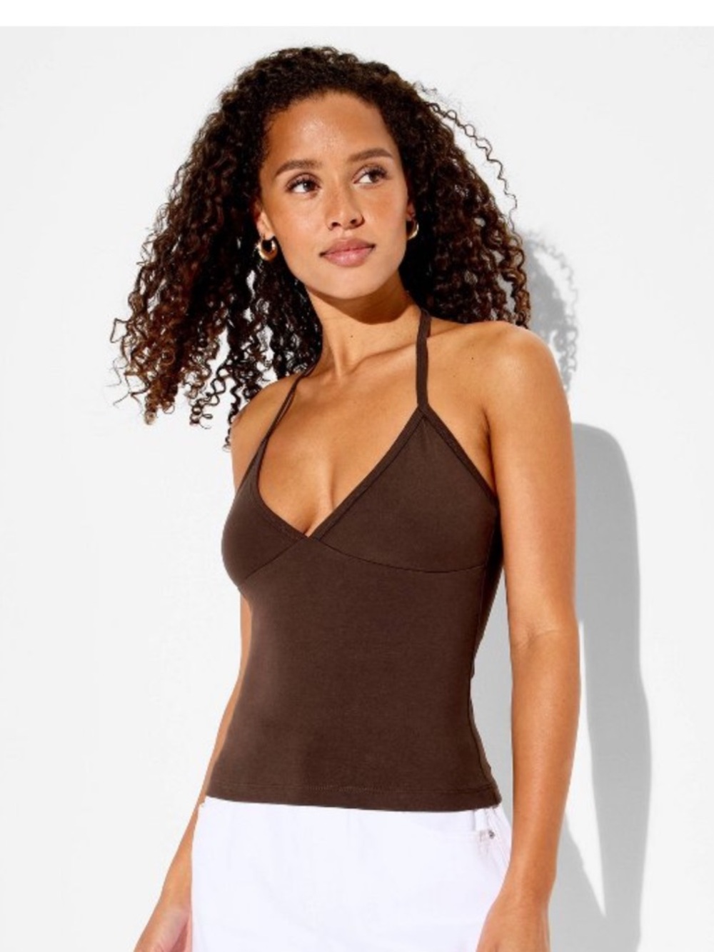 wild fable Brown Halter Camisole Tank Top small women’s